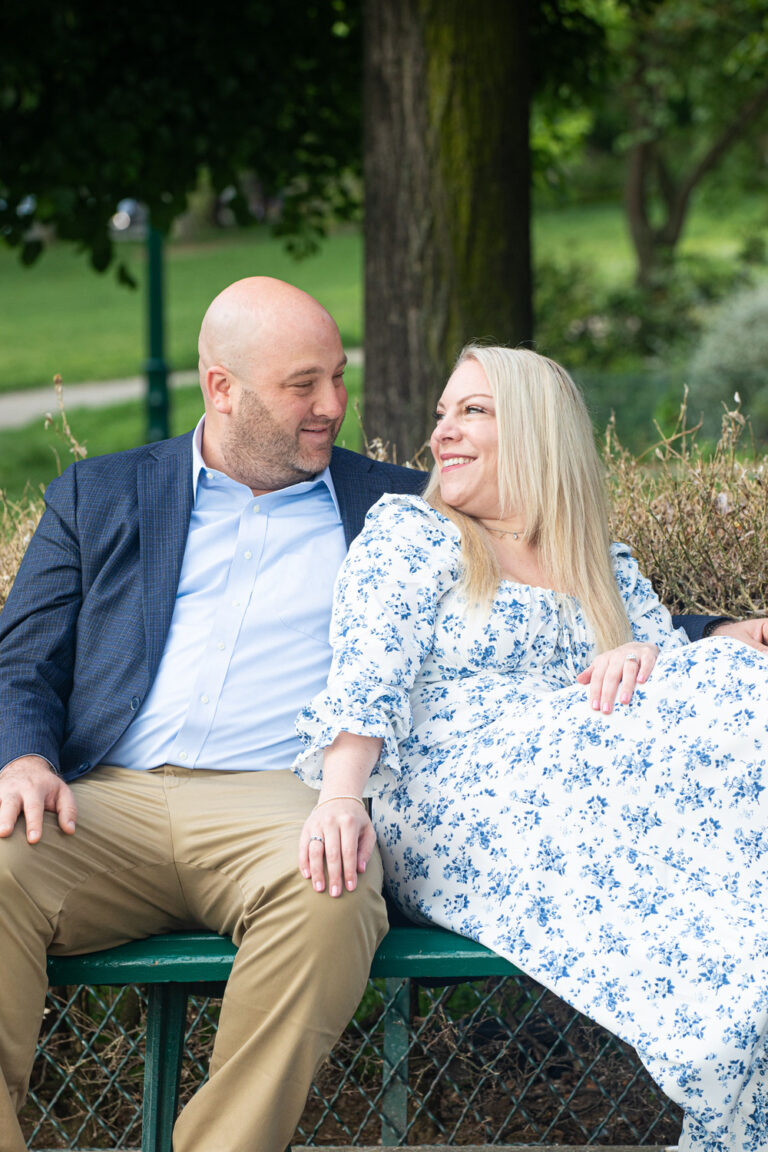 Katie and Dan engagement photoshoot Paris Trocadero